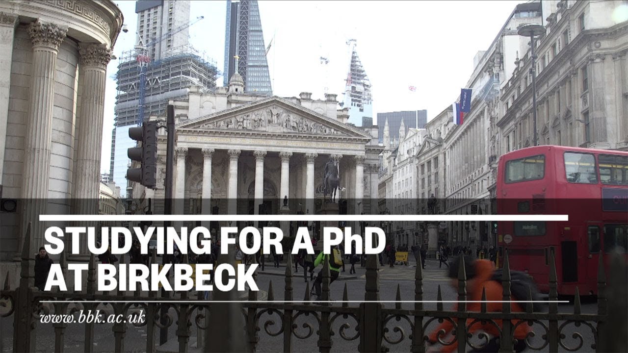 birkbeck phd