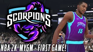 Nba 2K19 Mygm Myleague - Utah Scorpions - First Game