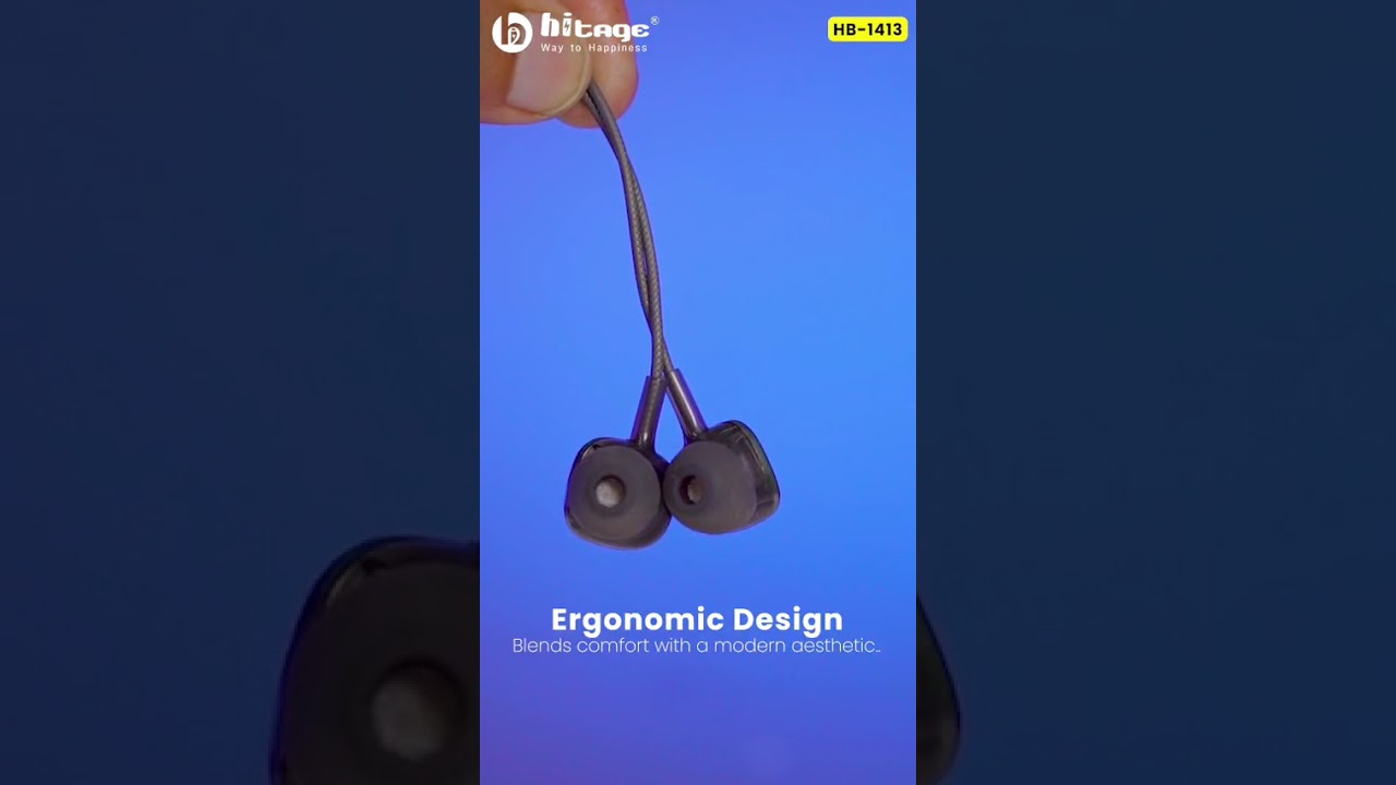 🎶 Hitage HB-1413 Storm Series | Wired Earphones | Explosive Bass | Director’s Choice