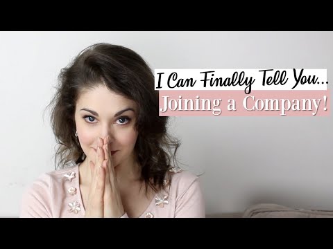 Video I CAN FINALLY TELL YOU... JOINING A COMPANY! | Kathryn Morgan