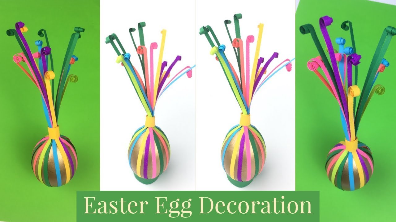 Easter Eggs Paper Crafts Easter Egg Decorating Ideas Easter Egg