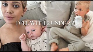 Spend the day with us | My baby is turning 2! | Life with a toddler and a newborn