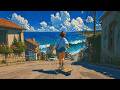 LOFI BEACH MIX 🌊 Relax, Skate & Drift Away | Ocean Wave Sounds 🎧