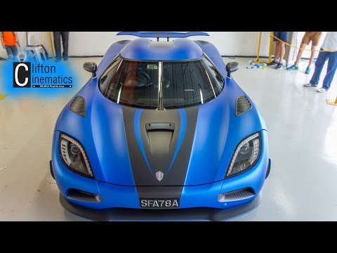 Koenigsegg Agera S in Singapore F1 PIT Music Video