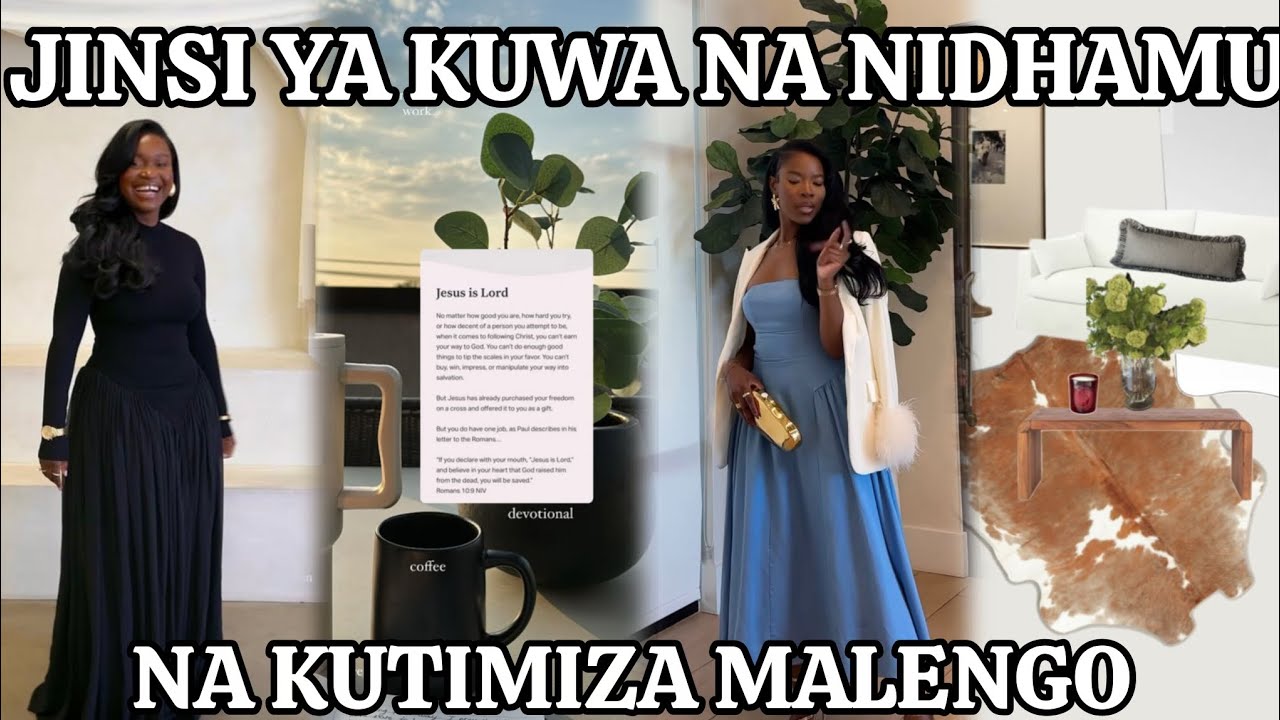 JINSI YA KUWA NA NIDHAMU ILI UWEZE KUTIMIZA MALENGO YAKO KAMA BINTI 