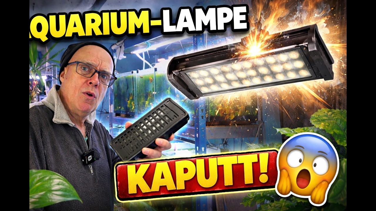 Warum ist meine Aquarium-Beleuchtung defekt? Ursachen & Analyse