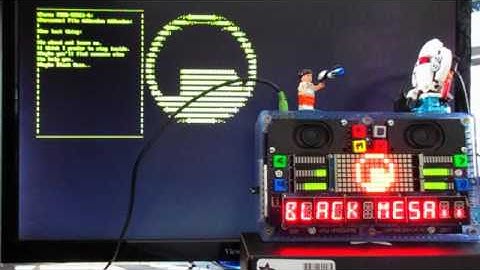 Pi Chiptune Player Plays "Still Alive"