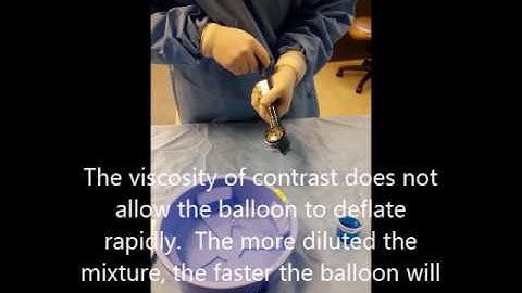 Catheter Exchange and Indeflator Use How To Video