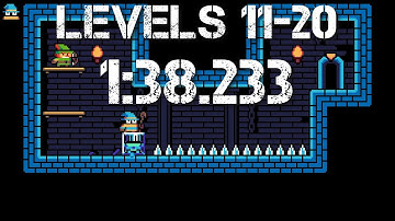 【Total Party Kill】Levels 11-20 Speedrun in 1:38.233 RTA【WR】