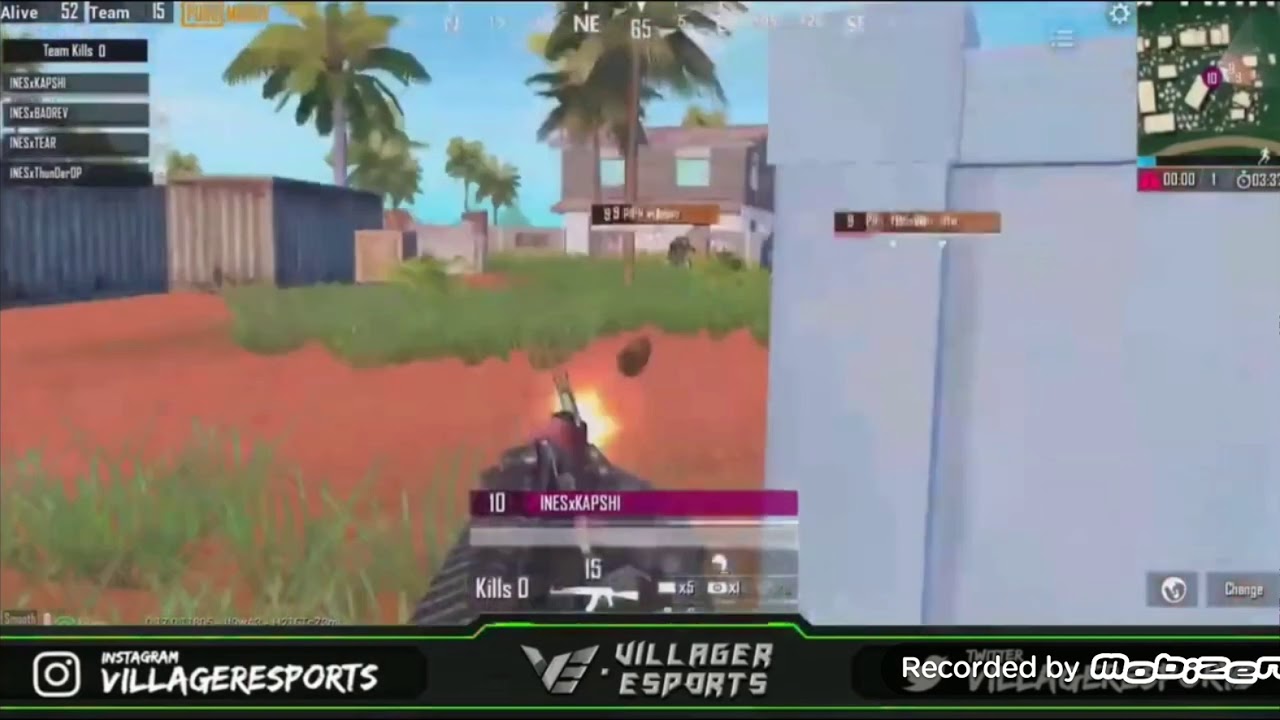 Team ines ! Ines kapshi 1 v 4 by power house what gameplay