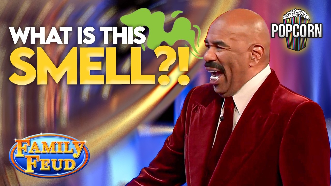 Funny SMELL Questions and Answers That SHOCKED Steve Harvey! | Family Feud