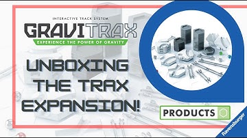Marble Game | Unboxing the Expansion Trax | Marble Run Extension | GraviTrax Track System Game