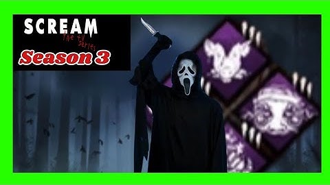 Ghostface Lore Build (Season 3 Of Scream: The TV Series aka Scream: Resurrection) - Dead By Daylight