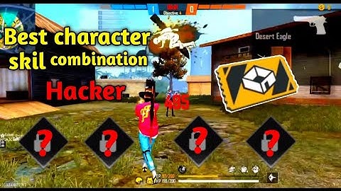 Best Costom Character Skill Combination After OB39 Update In Garena Free Fire (HACKER)🔥 #freefire