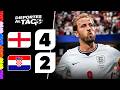 ✅ DOBLETE de HARRY KANE para el TRIUNFO 4-2 de INGLATERRA sobre CROACIA en su DEBUT