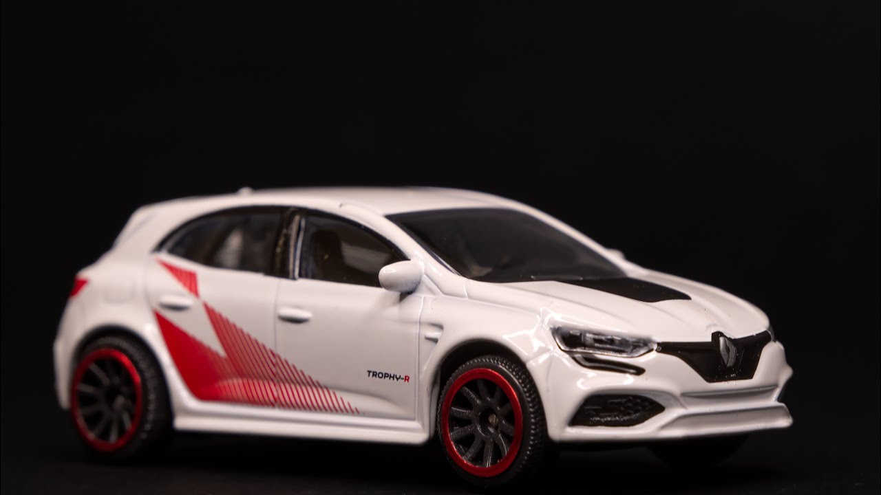 RENAULT Mégane RS Trophy-R 2019 Blanc Voiture de Collection NOREV 1/18