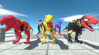 5X Superhero T-Rex - Animal Revolt Battle Simulator