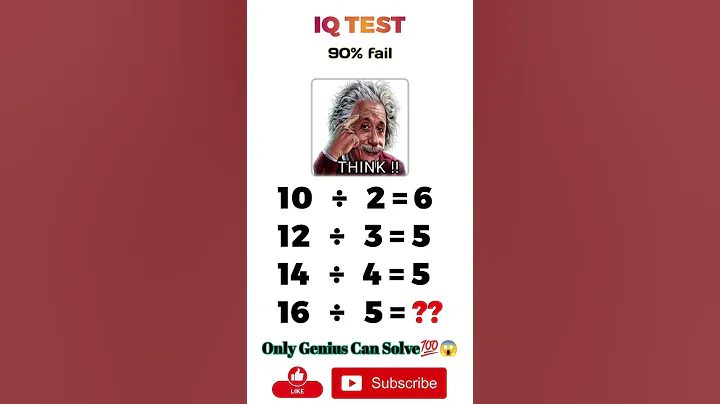 Only Genius Can Solve 💯🤯 #maths #puzzle #shorts