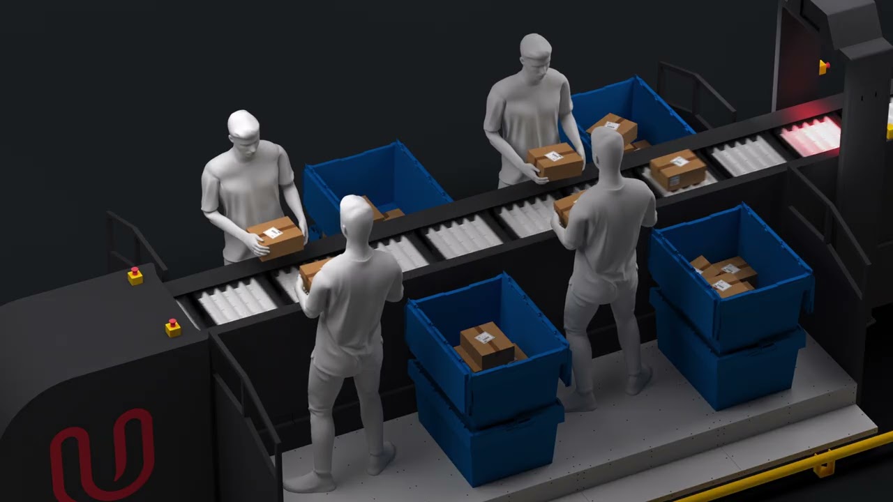 UIS.TiltTray сұрыптаушысы әрекеттегі бейне