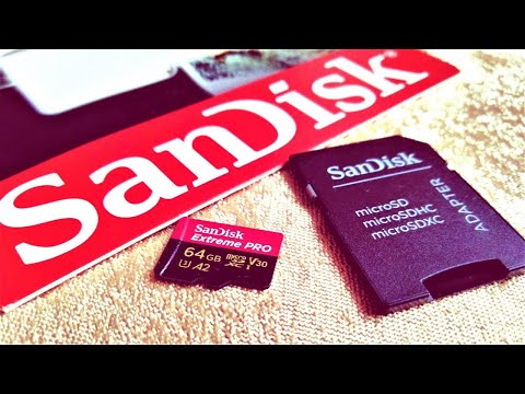 Карта памяти для смартфонов SanDisk 128 GB SDXC C10 UHS-I U3 R170/W90MB/s Extreme Pro с адаптером