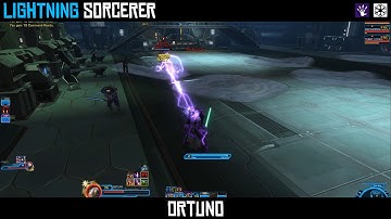 SWTOR Lightning Sorcerer | Veteran Flashpoint | Depths of Manaan | Ortuno | Level 70 | 2018 Gameplay