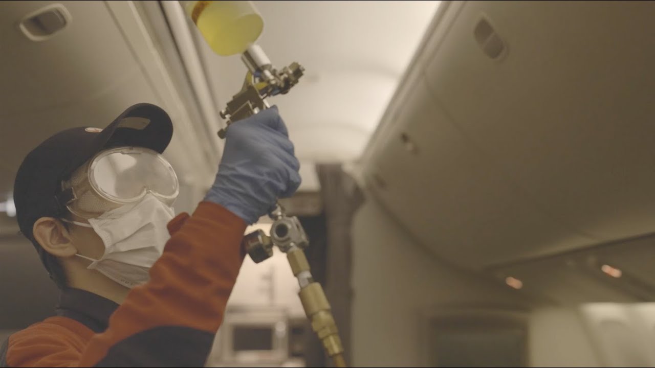 【JAL Group Spirit】Antiviral and antibacterial coating across customer touchpoints