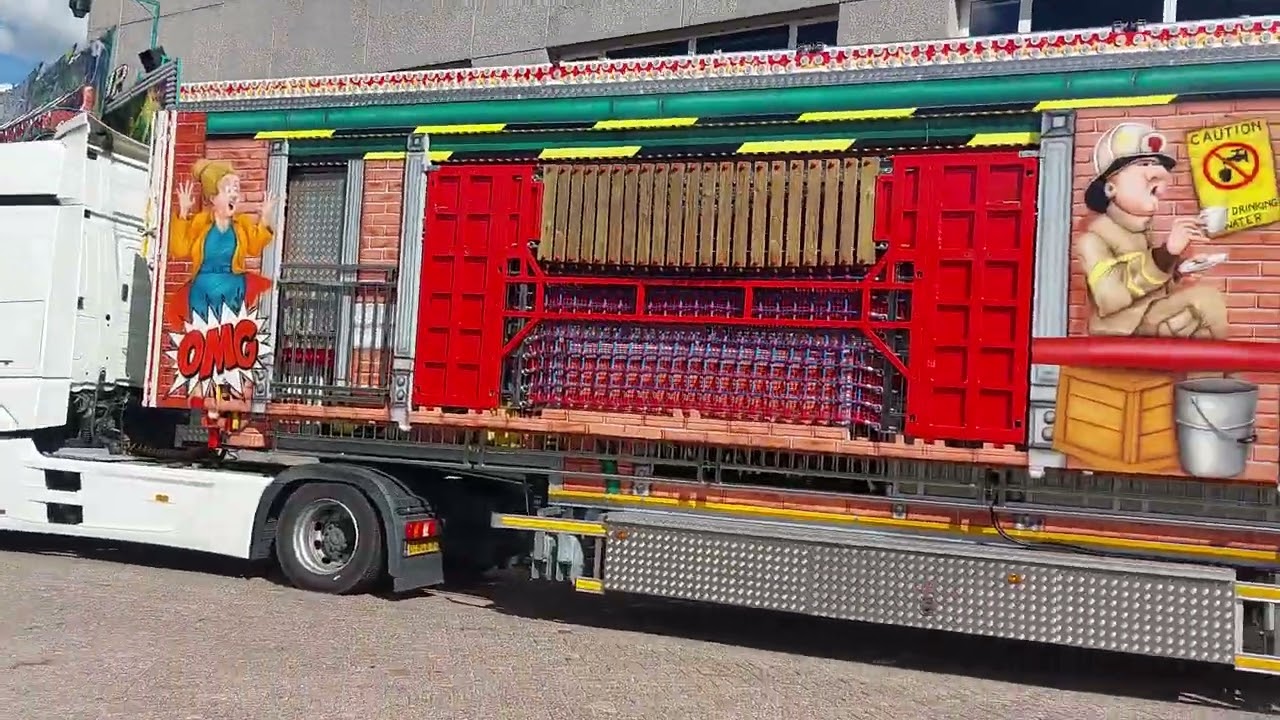 Oprijden Fire fighters - D. de Voer - Kermis Roosendaal 2025