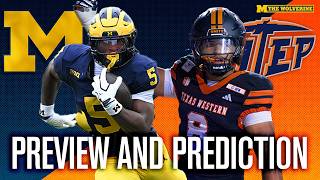 PREVIEW AND PREDICTION: Michigan vs. UTEP | Can Michigan handle business before Big Ten play begins? screenshot 1