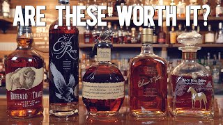 Are RARE Buffalo Trace BOURBONS Worth It? Blantons, Elmer T Lee, Eagle Rare & RockHill Farms