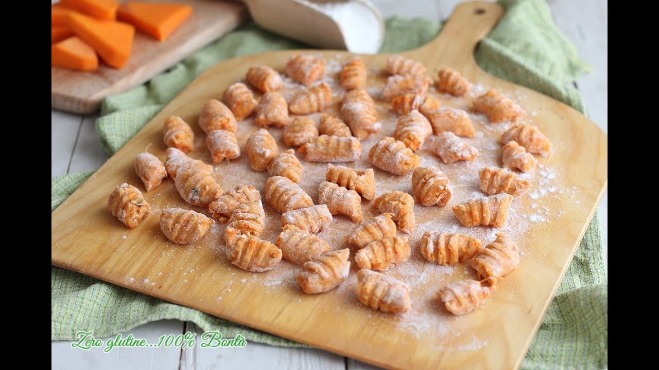 Gnocchi alla Zucca senza glutine