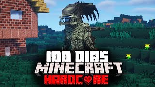 Sobreviví 100 días En Un Apocalipsis Alien En Minecraft HARDCORE... Esto fue lo que pasó