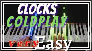 PLAY Clocks Piano Tutorial Easy - Clocks Piano - How To Play Coldplay Clocks Piano Tutorial! (Easy)
