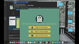 Resume Builder CV Maker Resji Mac App Store (Basic Overview) screenshot 4