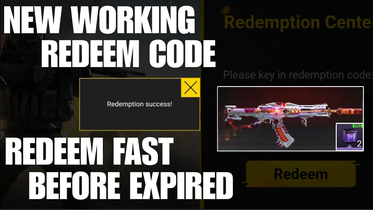Today's New Working REDEEM code Codm 2025 | Codm codes 2025 | Redeem ...