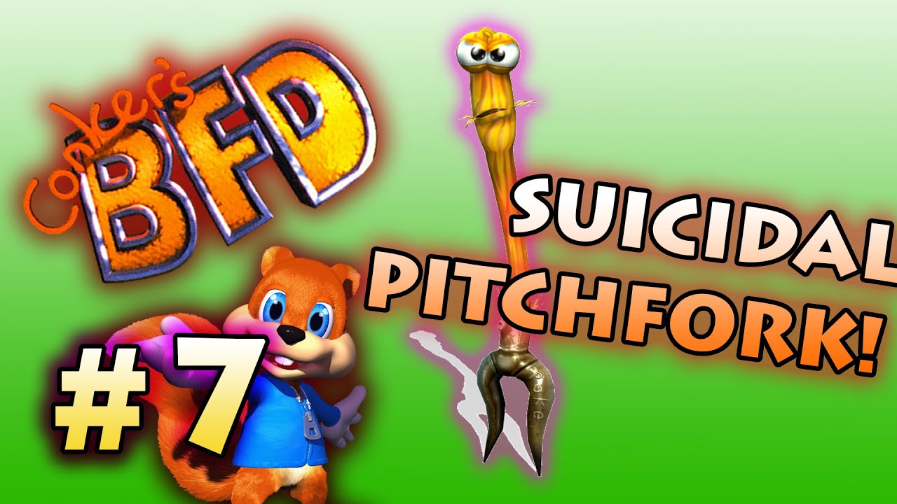 Suicidal Pitchfork Conker S Bad Fur Day Playthrough 7 Youtube Suicidal Pitchfork Conker S Bad Fur Day Playthrough 7 Youtube