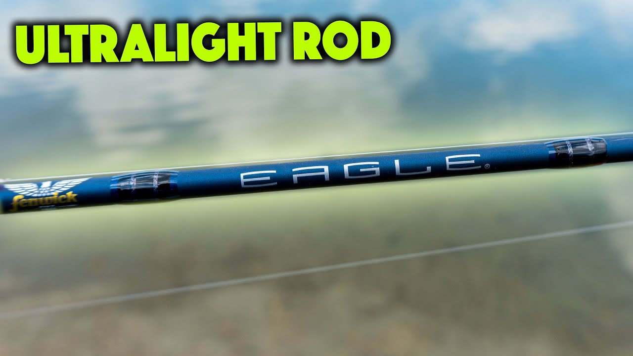 Fishing With The FENWICK EAGLE Ultralight Rod! [First Impressions] 