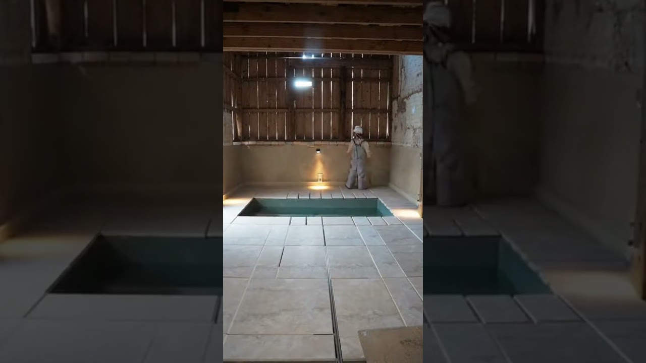 Barn spa renovation timelapse: dusty barn