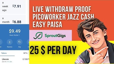 Picoworkers payment proof in Pakistan | How to withdraw money from picoworkers in jazcash  2022
