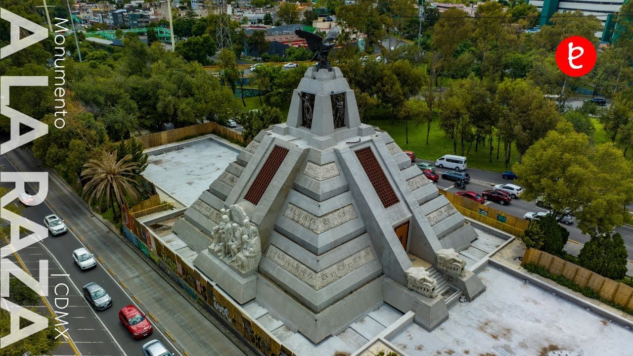 Restauración Monumento a La Raza, CDMX. Agosto 2025 | www.edemx.com