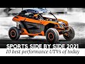 10 Best Sport Side By Side Vehicles On Sale in 2021 (Including New UTV Models)