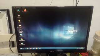 Monitor LG modelo L196WTQ - teste