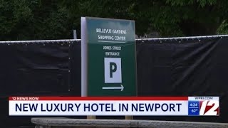 Construction begins for new luxury hotel in Newport
