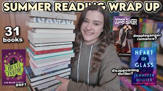 reviewing the 31 books I've read this summer 📚☕️📖 [July and August Wrap Up]