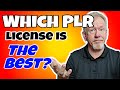 Which PLR License Is Best To Make Money Online?