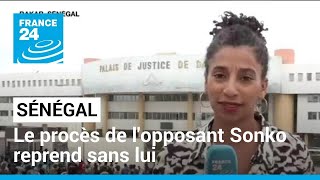 Sénégal : le procès de l'opposant Sonko accusé de viols reprend sans lui • FRANCE 24