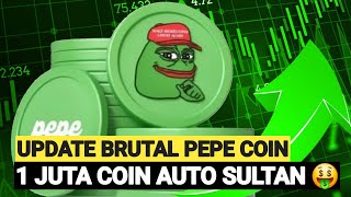 BULAN INI PEPE MENGGILA‼️ 1 JUTA COIN AUTO SULTAN 