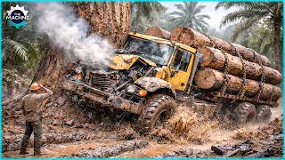 Dangerous Transport Timber Transport &amp; Amazing Machines Fails Compilation | Heavy Machinery