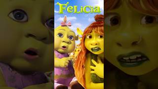 Felicia Evolution Shrek And Fionas Daughter