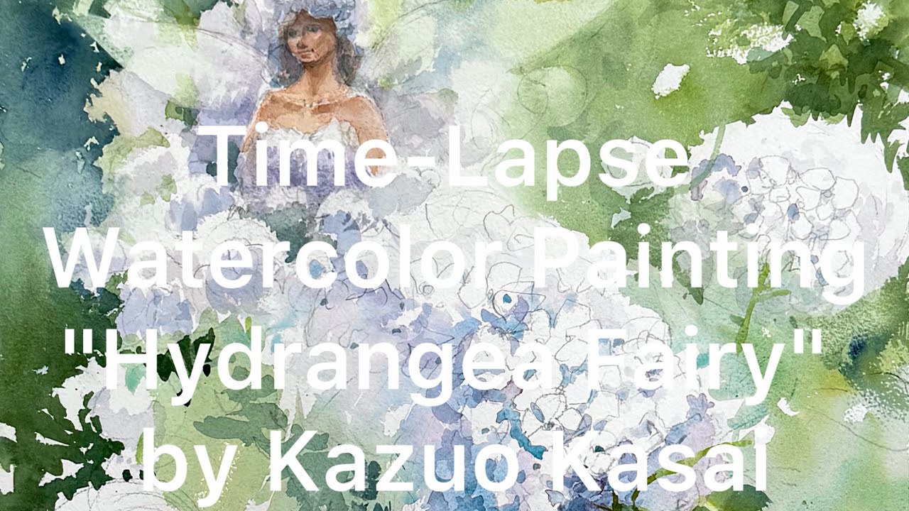 Kazuo Kasai Watercolor Painting