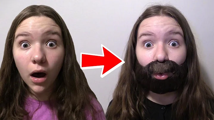 SHE GREW A BEARD!